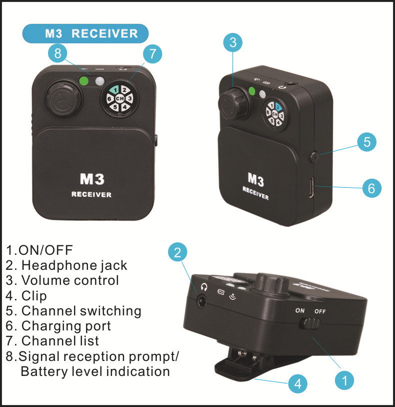 نظام مراقبة صوتي لاسلكي 2.4G د - مراجعة In Ear Monitor Iem وسعره
