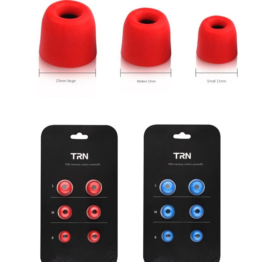 3 أزواج (6 قطع) من وسادات عزل  - مراجعة Earphone Foam Tip وسعره