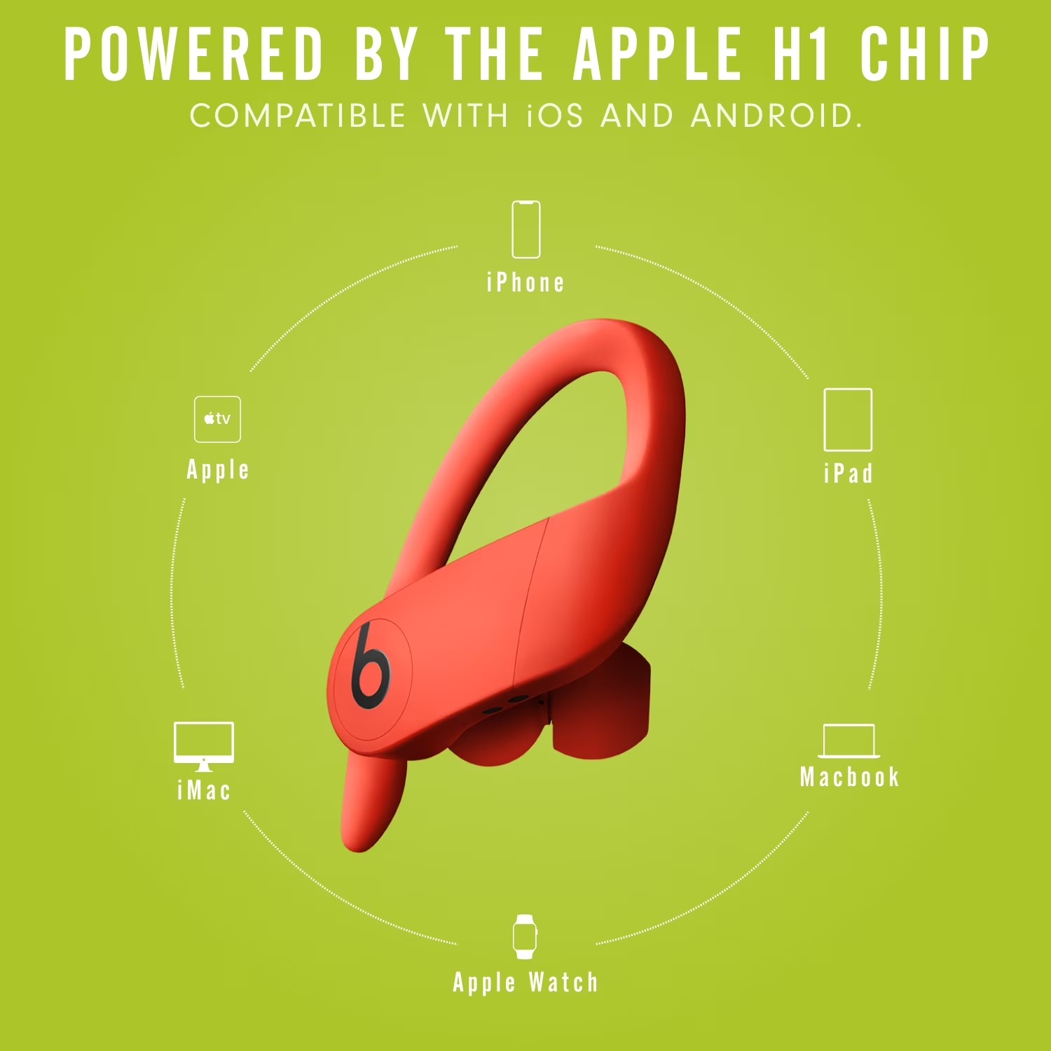 سماعات أذن رياضية لاسلكية بتقن - مراجعة Beats Headphone Powerbeats Pro وسعره