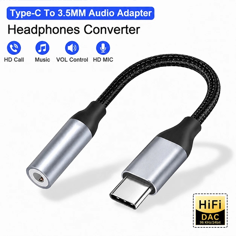 محول مقبس سماعة رأس USB-C، حجم - مراجعة Audiophile Headphone Wired وسعره